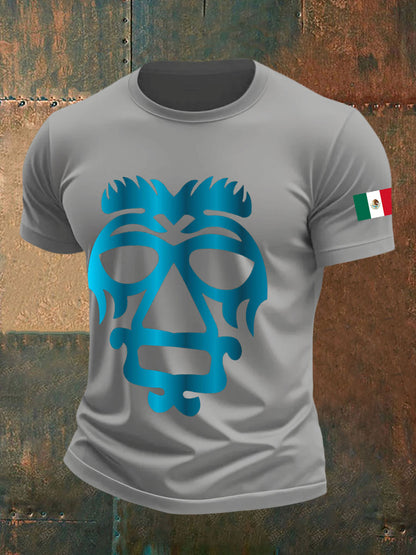 Men's Camisetas Mexican Wrestling Mask