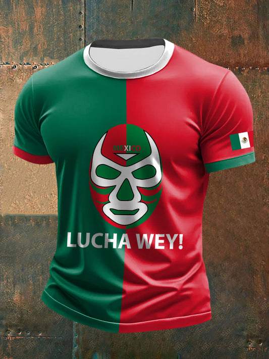 Camiseta Lucha Libre para hombre