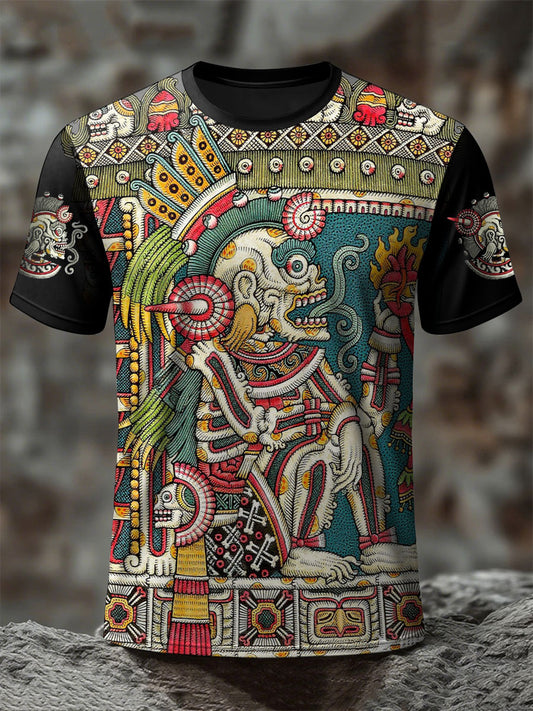 Camisetas de Hombre Mexico Aztec Quetzalcoat