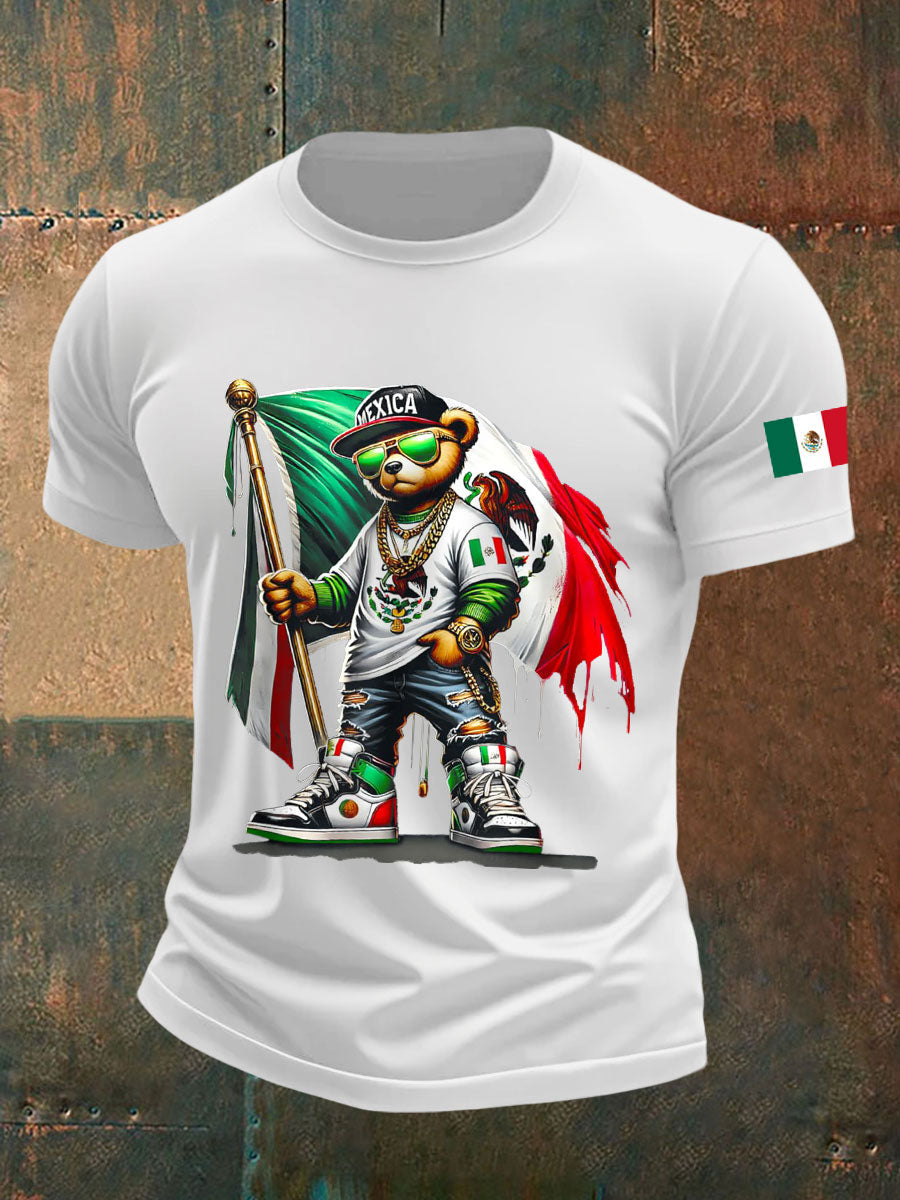 Camisetas de Hombre Mexican Bear