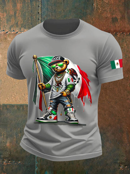 Camisetas de Hombre Mexican Bear