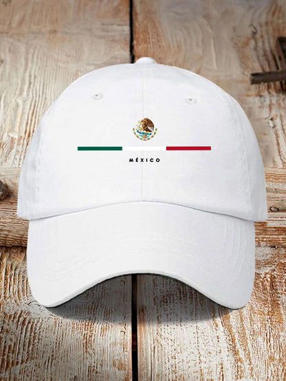 Unisex Bandera Mexicana Imprimir Día de la Independencia Mexicana Sombrero
