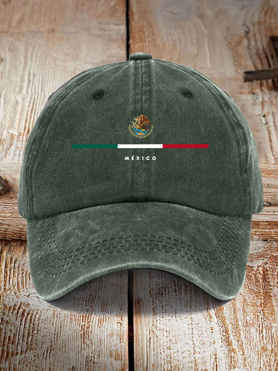 Unisex Bandera Mexicana Imprimir Día de la Independencia Mexicana Sombrero