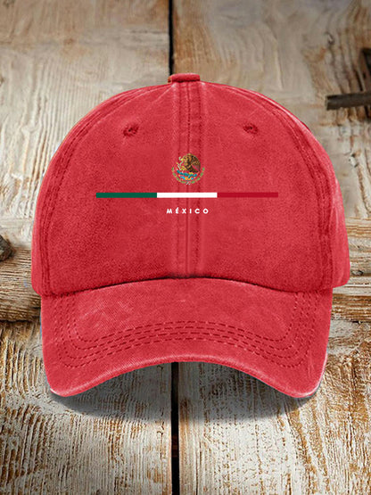 Unisex Bandera Mexicana Imprimir Día de la Independencia Mexicana Sombrero