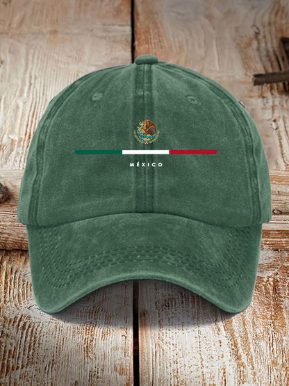 Unisex Bandera Mexicana Imprimir Día de la Independencia Mexicana Sombrero