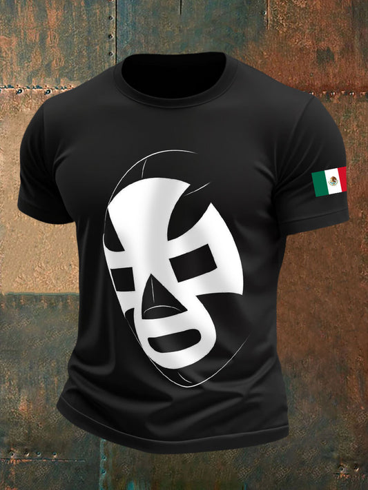 Men's Camisetas de Máscara de Lucha