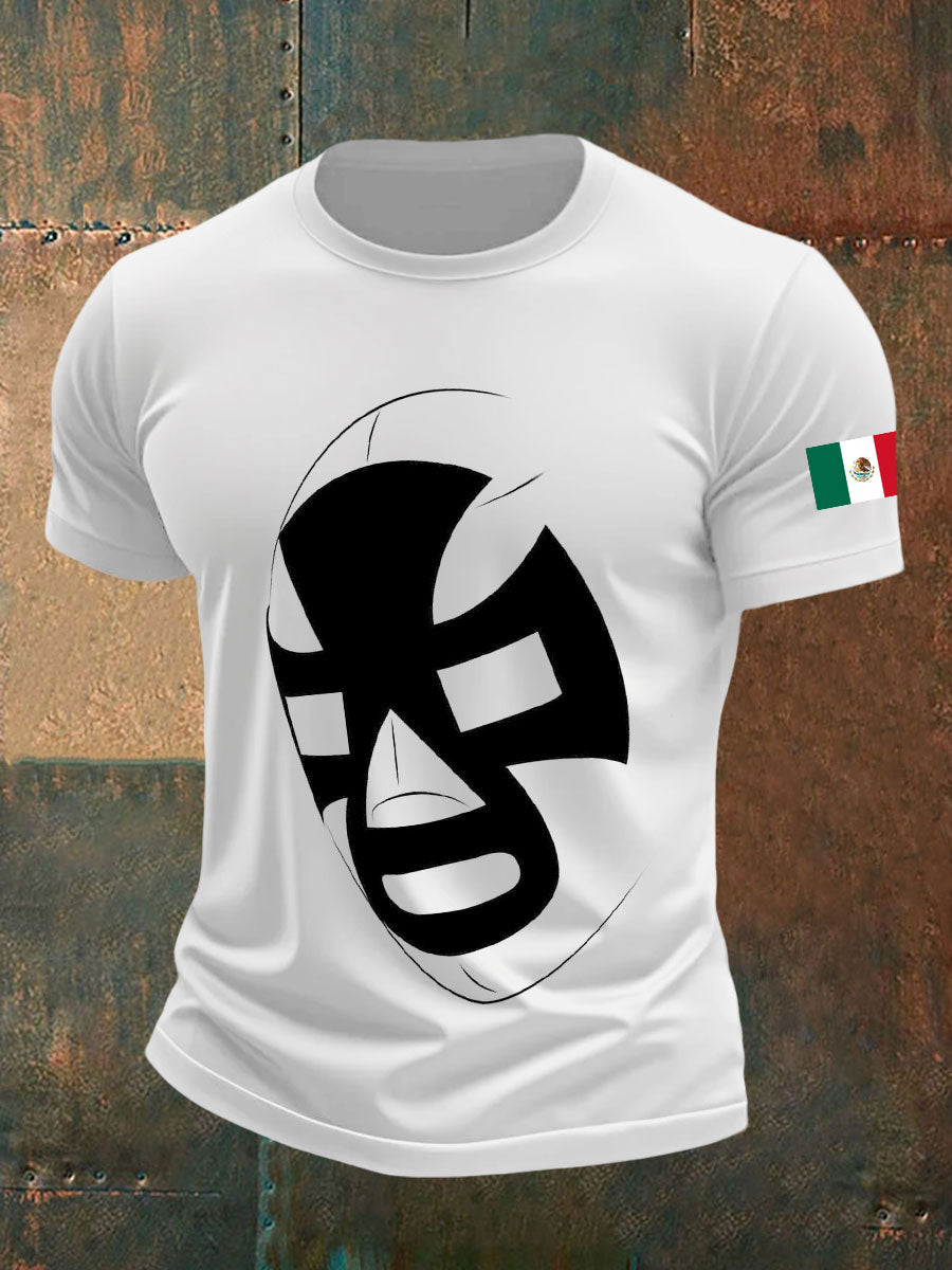 Men's Camisetas de Máscara de Lucha