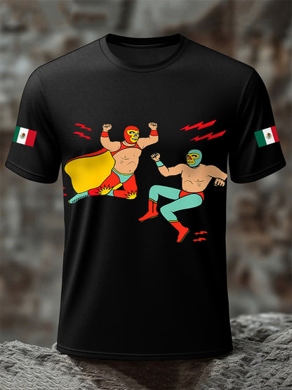Men's Camisetas de Lucha Libre Mexicana