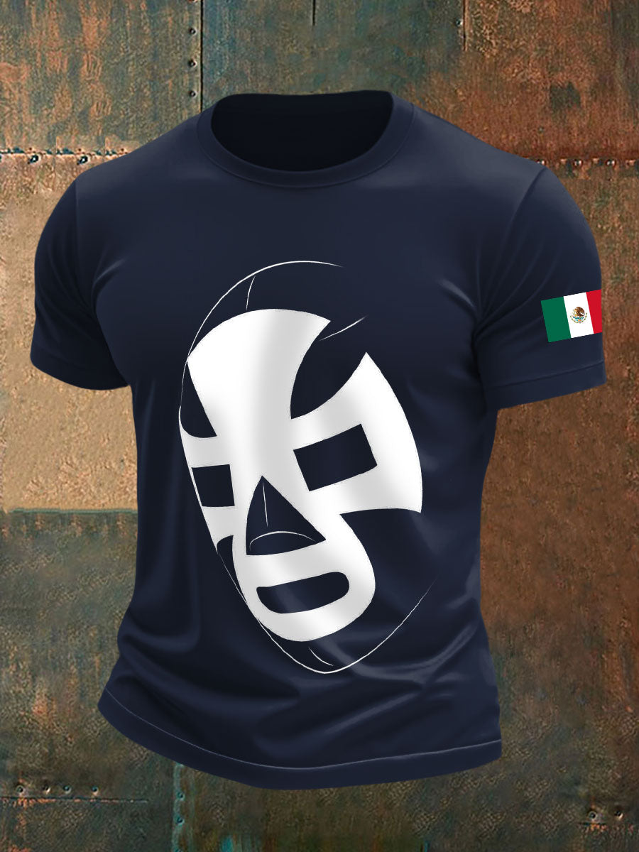 Men's Camisetas de Máscara de Lucha