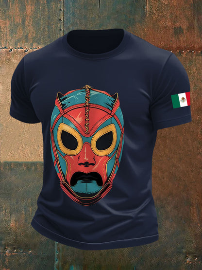 Men's Camisetas de Máscara de Lucha