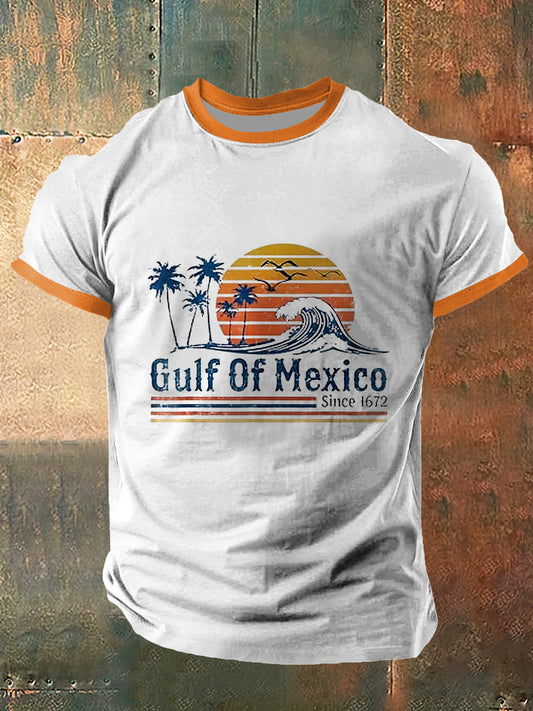 Hombres Culf de México desde 1672 Imprimir Vintage Moda Camiseta de manga corta