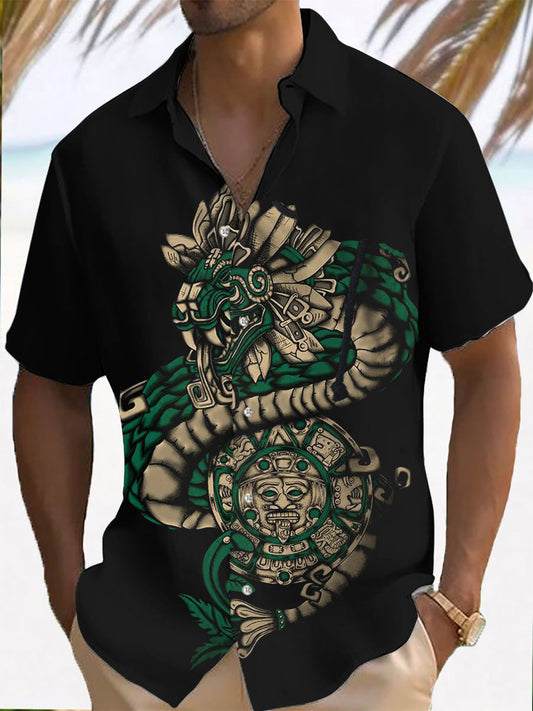 Camisa de hombre Quetzalcóatl