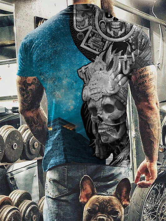 Camiseta Tribal mexicana para hombre