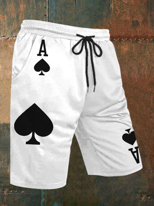 Shorts Ace of Spades Poker para hombre
