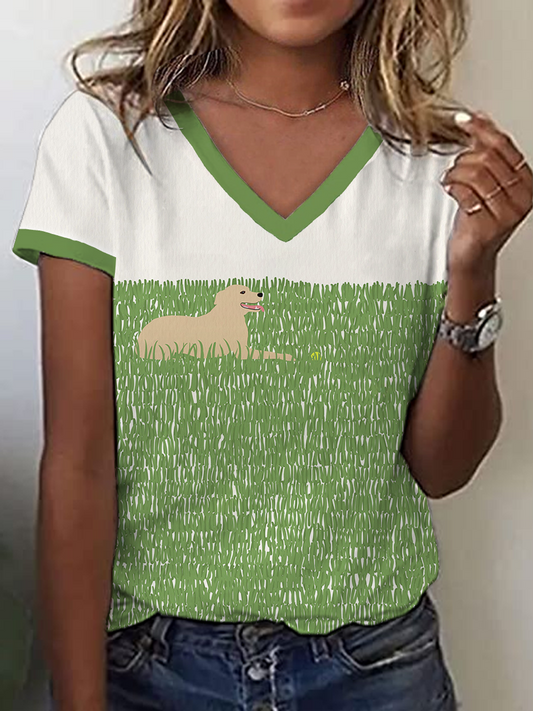 Camiseta para mujer Labrador Art Print