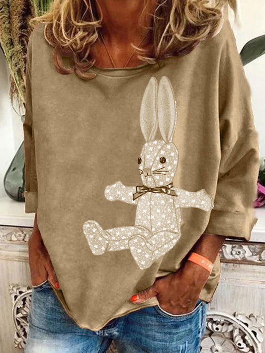 Camisetas de conejo para mujer