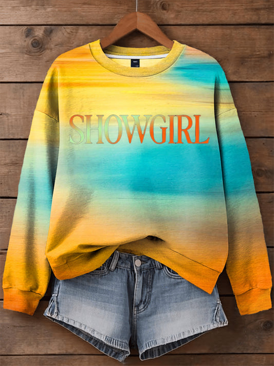 Sudadera Showgirl Design Music Fan para mujer