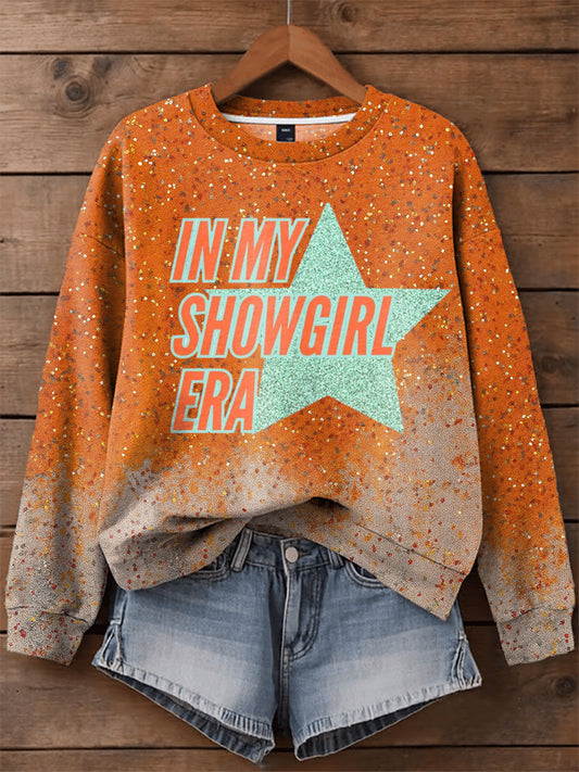 Sudadera Showgirl Design Music Fan para mujer