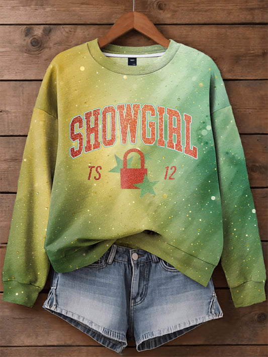 Sudadera Showgirl Design Music Fan para mujer