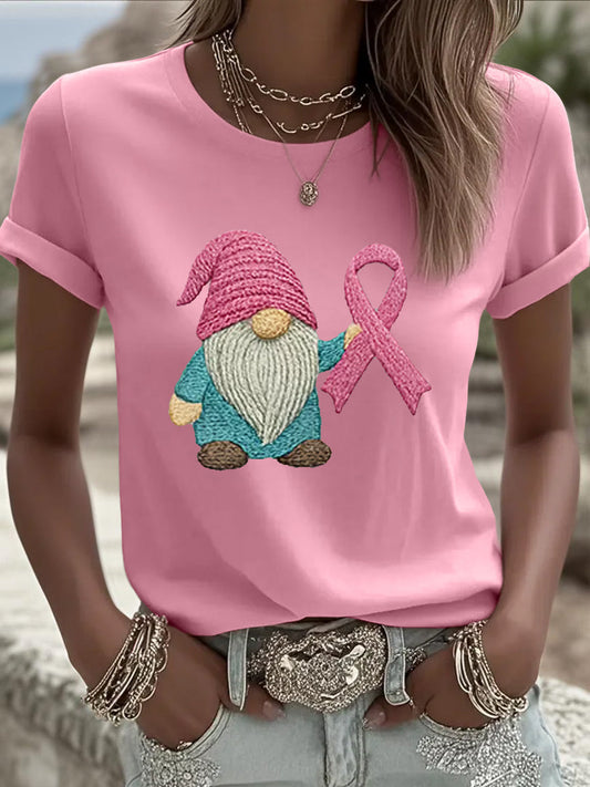 Camiseta de mujer Pink Ribbon Breast Cancer Awareness