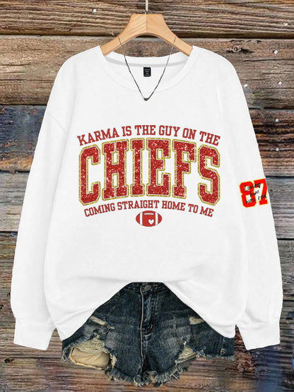 Chiefs 8789 Diva Engaged Era para mujer Sudadera con estampado