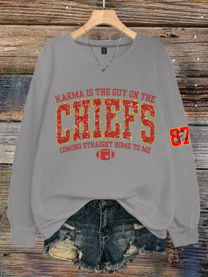 Chiefs 8789 Diva Engaged Era para mujer Sudadera con estampado