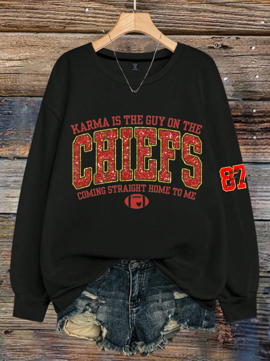 Chiefs 8789 Diva Engaged Era para mujer Sudadera con estampado