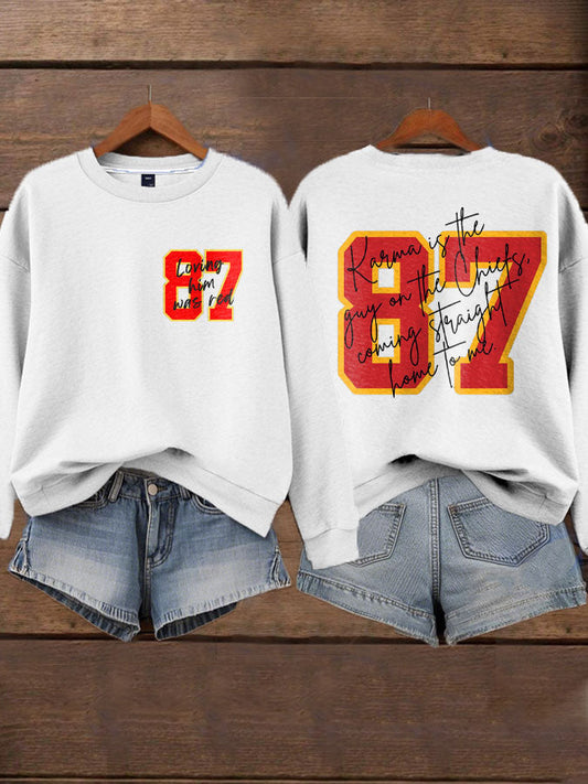 Chiefs 8789 Diva Engaged Era para mujer Sudadera con estampado