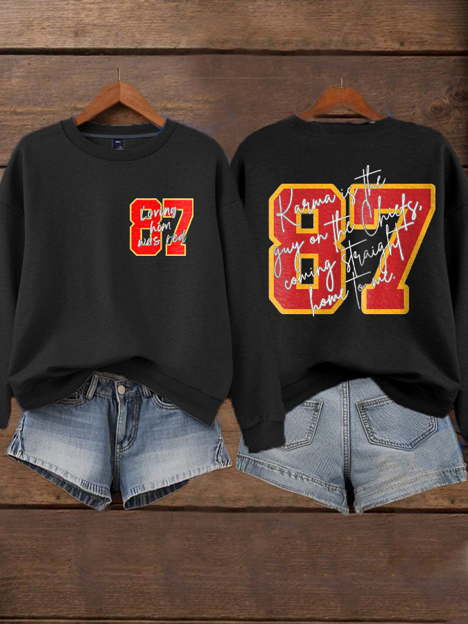 Chiefs 8789 Diva Engaged Era para mujer Sudadera con estampado