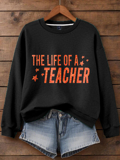 La vida de las mujeres de un profesor Impreso Sudadera