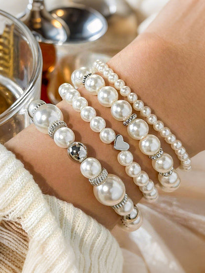 Pulsera de cinta rosa de cáncer de mama para mujer