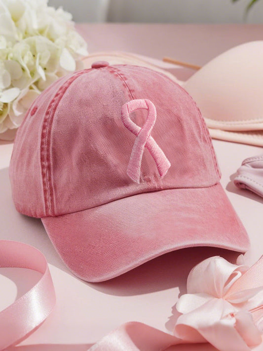 Sombreros unisex de la cinta rosada de la conciencia del cáncer de pecho