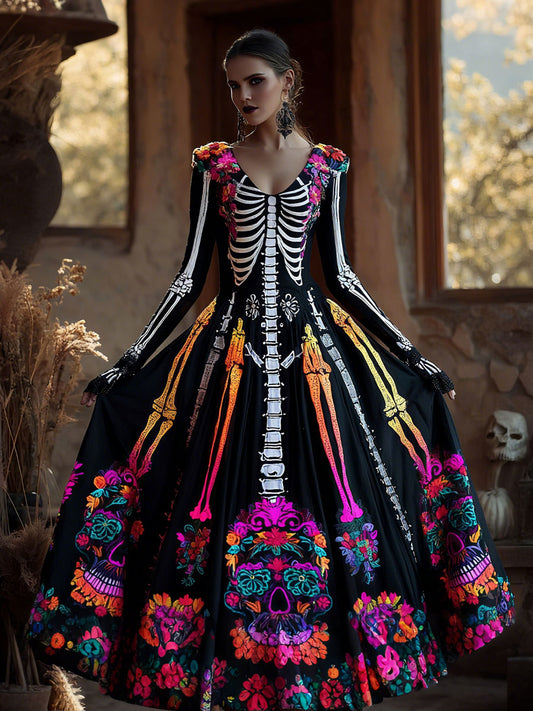 Vestidos del Día de los Muertos de la Mujer