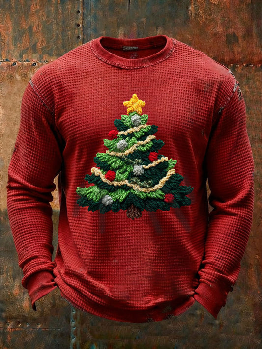 Camiseta casual de Navidad para hombre