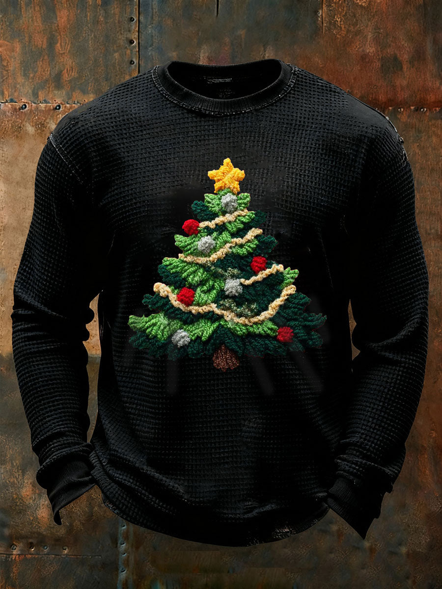 Camiseta casual de Navidad para hombre
