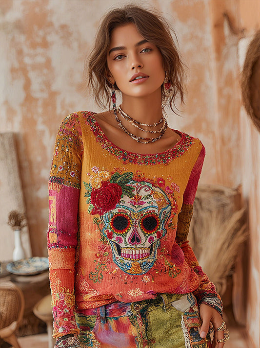 Tops para el Día de los Muertos de la Mujer