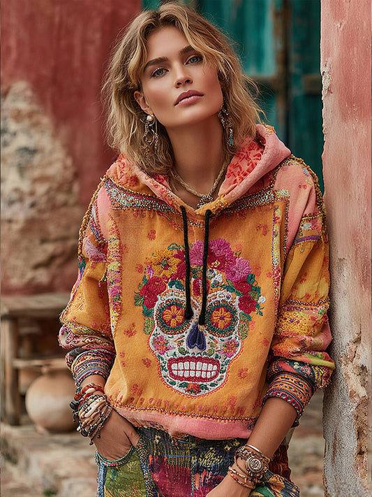 Hoodies para mujer del Día de los Muertos