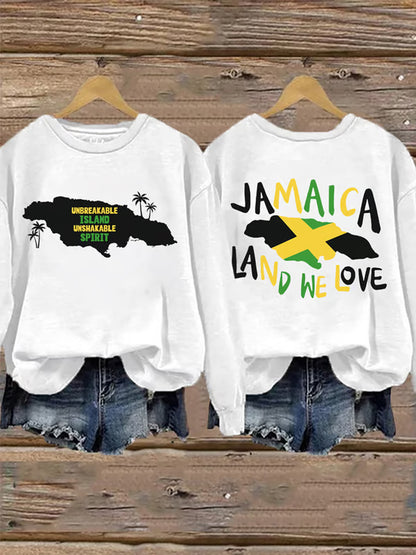 Sudadera para mujer Island Unbreakable Unshakable Spirit Jamaica Land We LovePrint