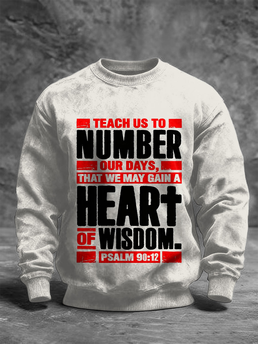 Retro Faith Style Casual Sudadera