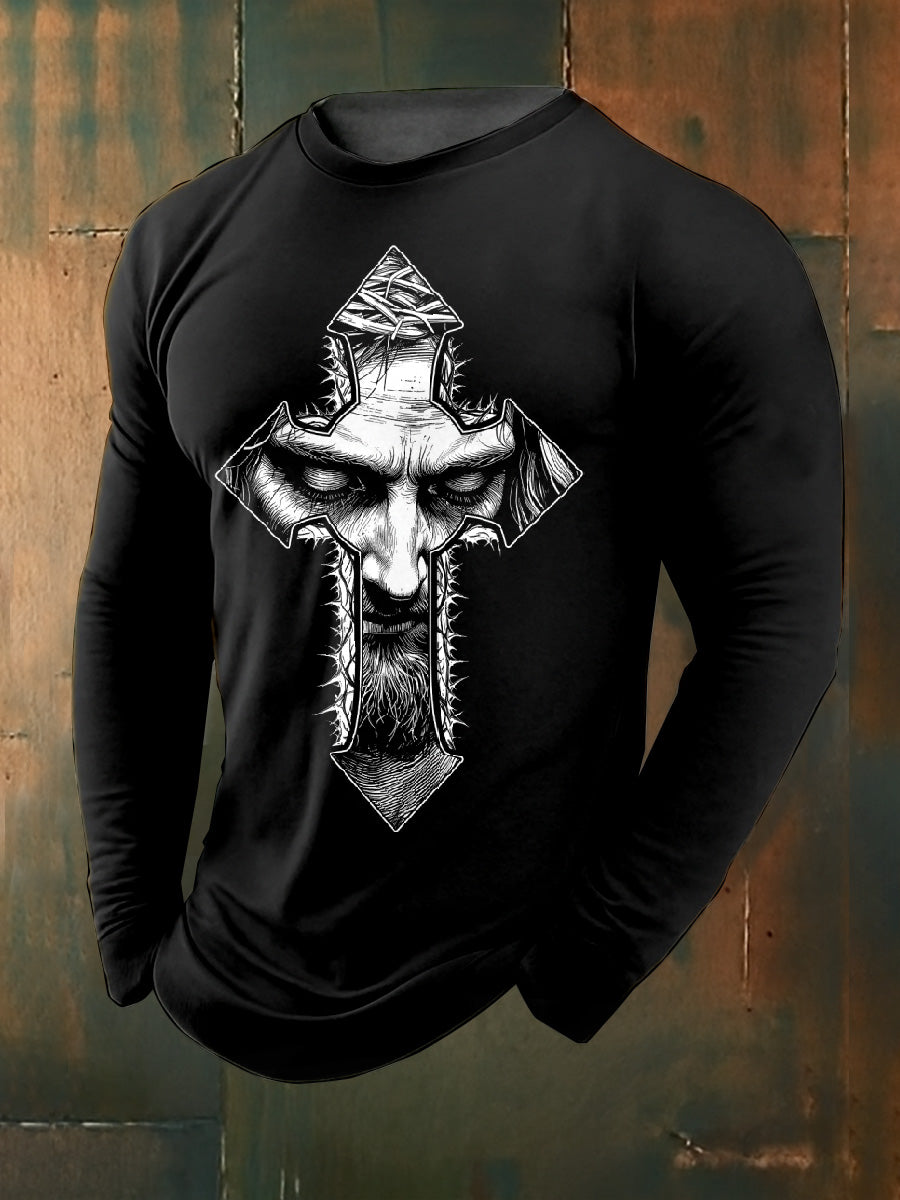 Retro Faith Style Casual Sudadera