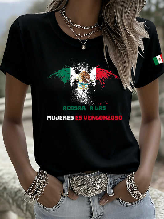 Camiseta casual para mujer "Protect Women"