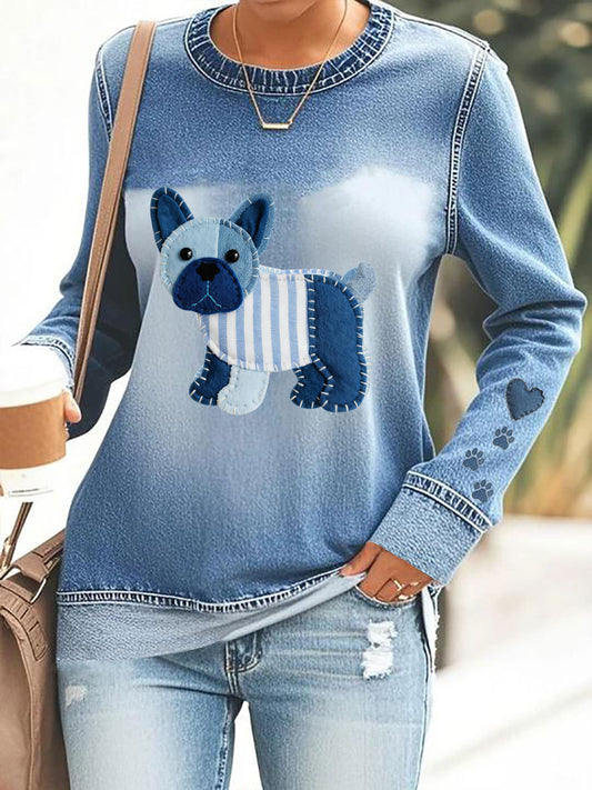 Sudadera Perro de las mujeres