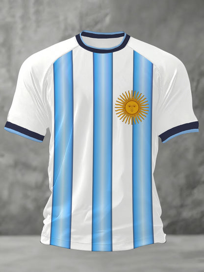 Regalo del juego de fútbol 2026 de los hombres para los aficionados al fútbol camiseta casual