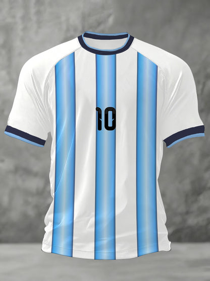 Regalo del juego de fútbol 2026 de los hombres para los aficionados al fútbol camiseta casual