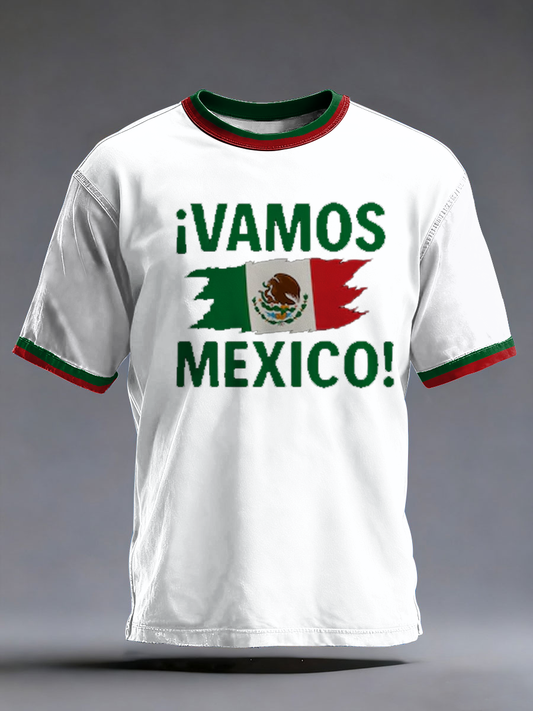 Camiseta manga corta México Football Lover Printed para hombre