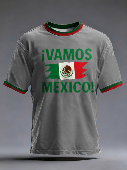 Camiseta manga corta México Football Lover Printed para hombre