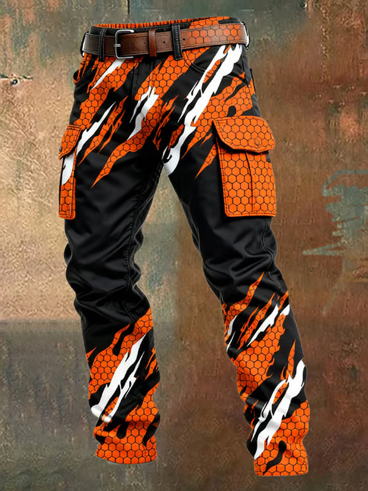 Pantalones casuales del trabajo del estilo del negocio retro de los hombres