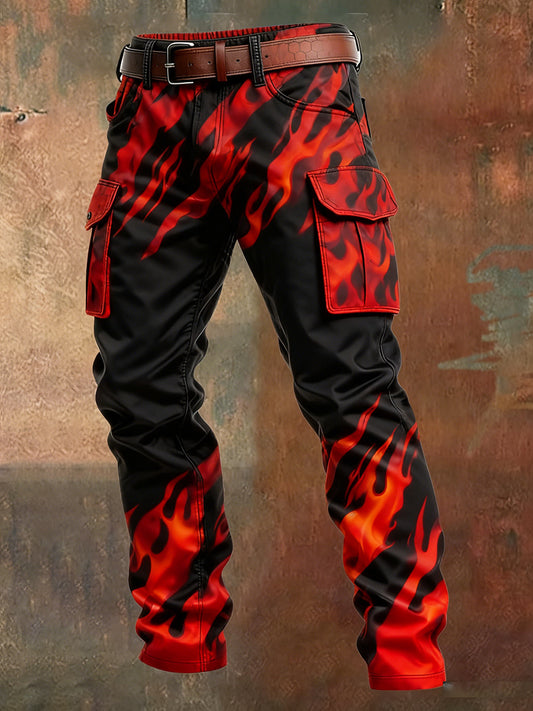 Pantalones casuales del trabajo del estilo del negocio retro de los hombres