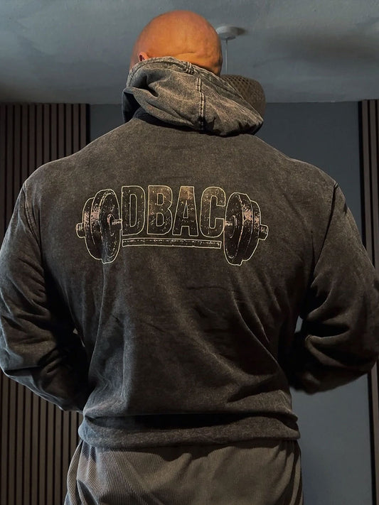 Hombre Limerick Lion Ireland's Strongest Man Printed Hoodie