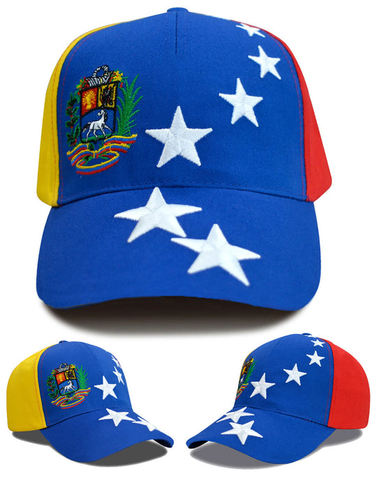 Sombrero con estampado de bandera de Venezuela unisex